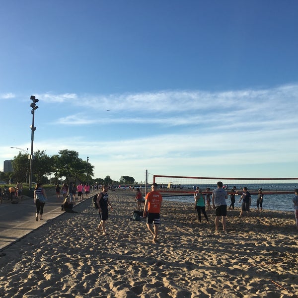 Chicago Social Beach Volleyball League Chicago'da Plaj