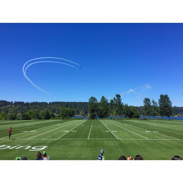 Photo taken at Virginia Mason Athletic Center - Seahawks Headquarters by Lani A. on 8/1/2015