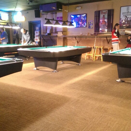 Снимок сделан в Sharkys Place Sports Bar and Billiards пользователем YaBoy J. 11/30/2013