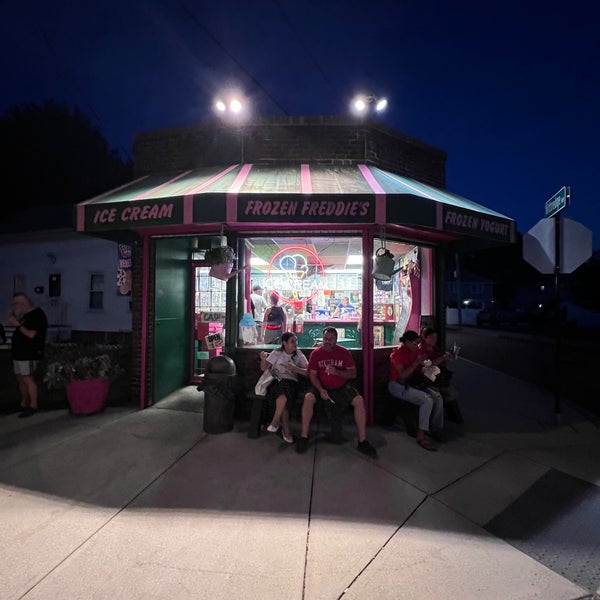 Frozen Freddies Ice Cream Parlor in Quincy