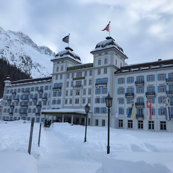 2/5/2018 tarihinde Ibrahimziyaretçi tarafından Kempinski Grand Hotel des Bains'de çekilen fotoğraf
