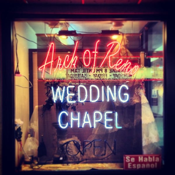 Arch Of Reno Wedding Chapel 155 N Virginia St