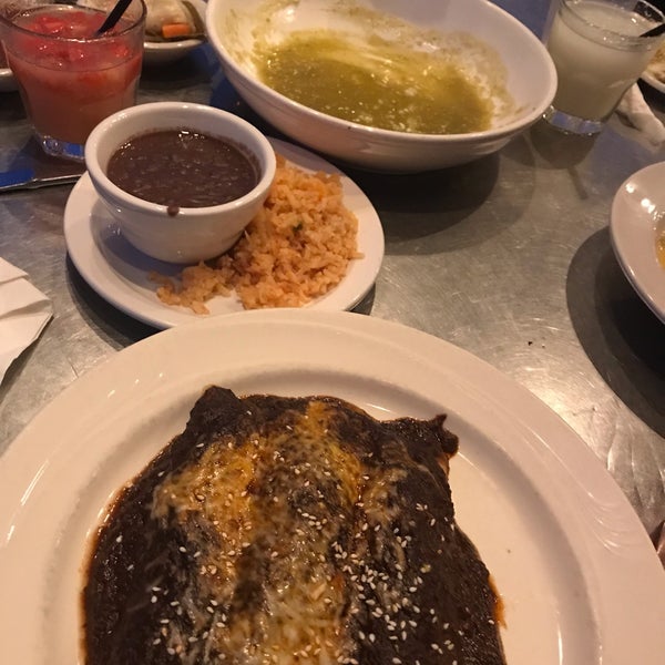 Very good, authentic Mexican food. Try the tlacoyos and the mole poblano.