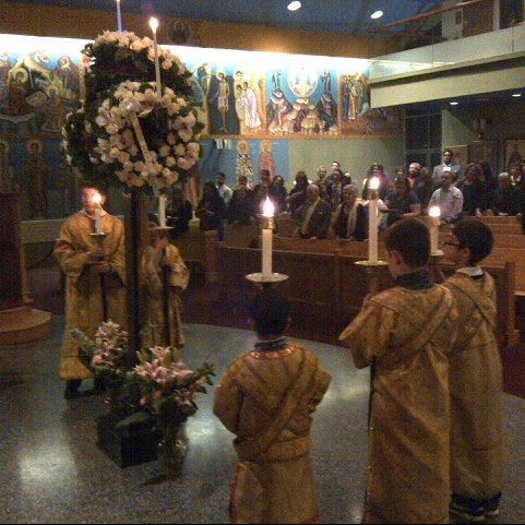 Photo taken at Prophet Elias Greek Orthodox Church by Demetrios P. on 5/3/2013