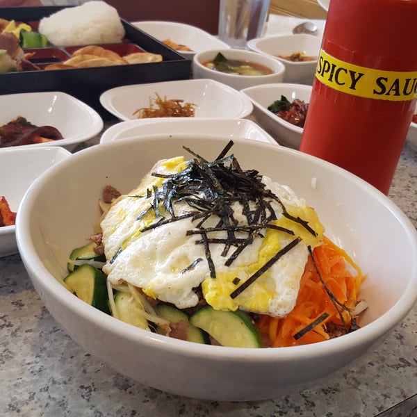 Great food. But if you order the Bibimbap, be sure to specify if you rant your egg soft or not, otherwise it will come cooked hard.