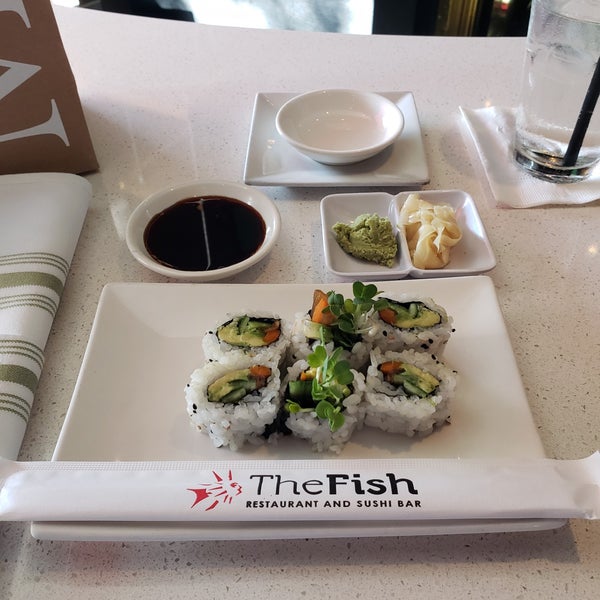 Photo taken at The Fish Restaurant &amp; Sushi Bar by Gabriel V. on 10/6/2018