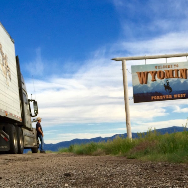 Photo taken at Wyoming/Montana Border by tom v. on 6/24/2016