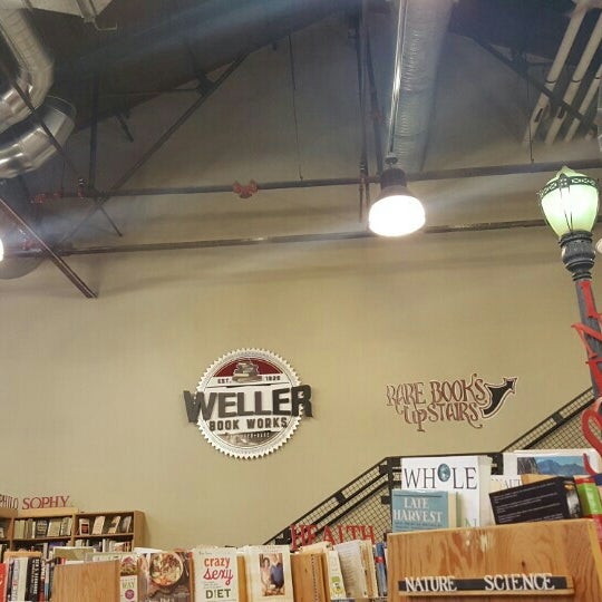 Photo taken at Weller Book Works by Elle p. on 7/24/2016