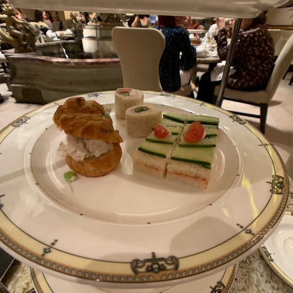 Photo taken at Palm Court at The Drake Hotel by Anne on 2/8/2019
