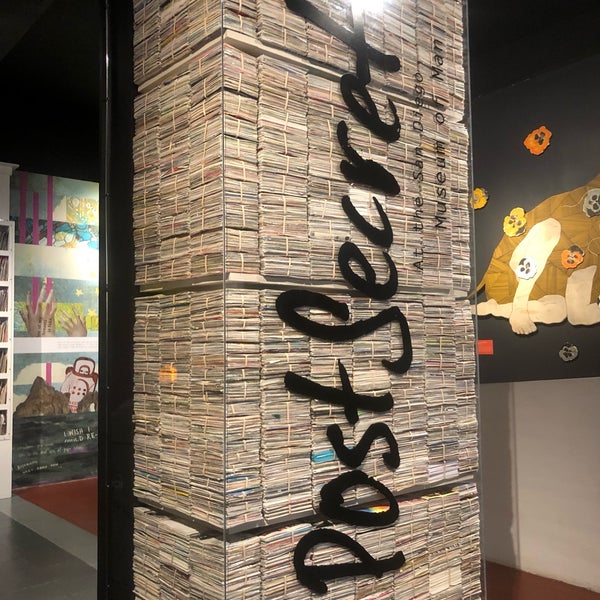 The PostSecret exhibit is great. Catch it while you can!
