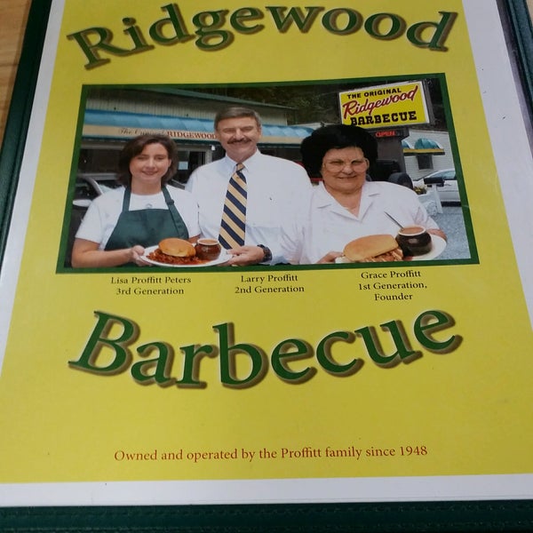 Ridgewood BBQ 900 Elizabethton Hwy