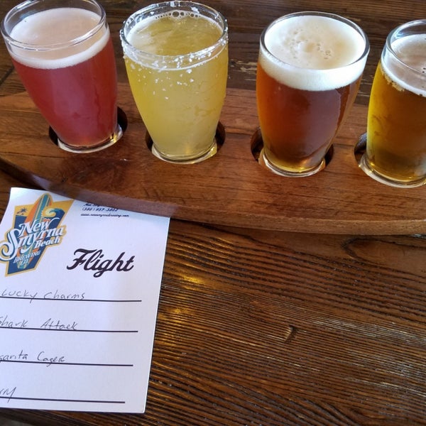 Photo taken at New Smyrna Beach Brewing Company by Wizard R. on 5/7/2019