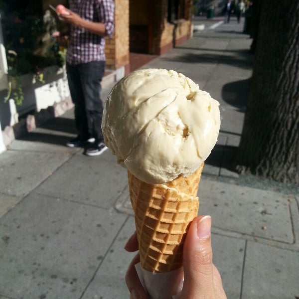 Get your ice cream on a waffle cone. It will change your life.