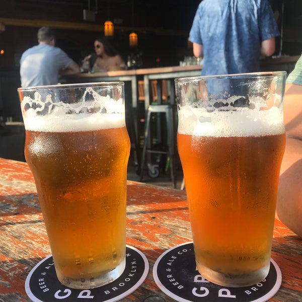 Photo taken at Greenpoint Beer and Ale Company by Diana B. on 9/2/2018