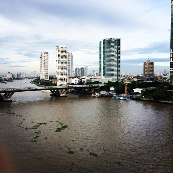 Photo taken at Shangri-La Hotel, Bangkok by Mamoru S. on 9/5/2014