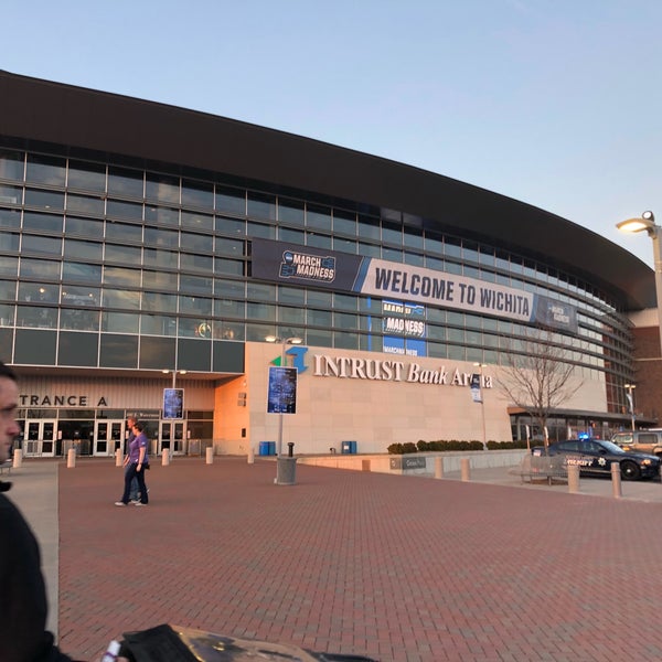 Photo taken at INTRUST Bank Arena by Angel R. on 3/16/2018