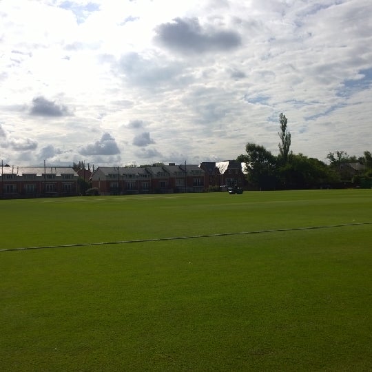 Photo taken at South Northumberland Cricket Club by Mike B. on 6/22/2014