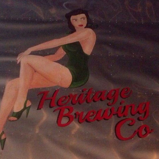 Photo taken at Heritage Brewing Co. by Chris on 1/5/2014
