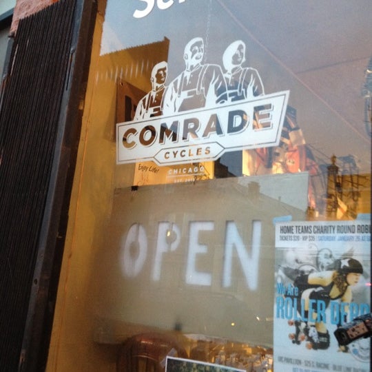 Photo taken at Comrade Cycles by Noel L. on 1/30/2013