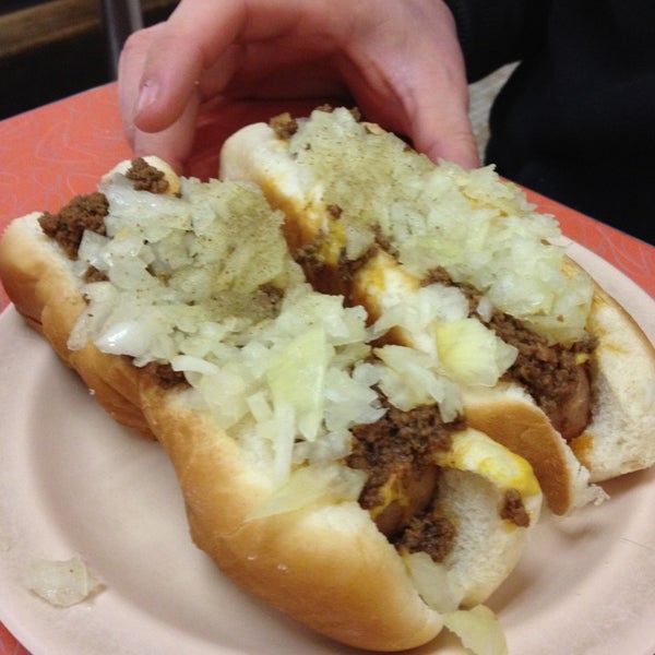 Photo taken at Olneyville New York System Restaurant by Aimee D. on 4/3/2013