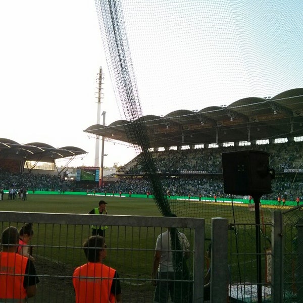 Photo taken at Gerhard Hanappi Stadium by gökalp on 7/6/2014