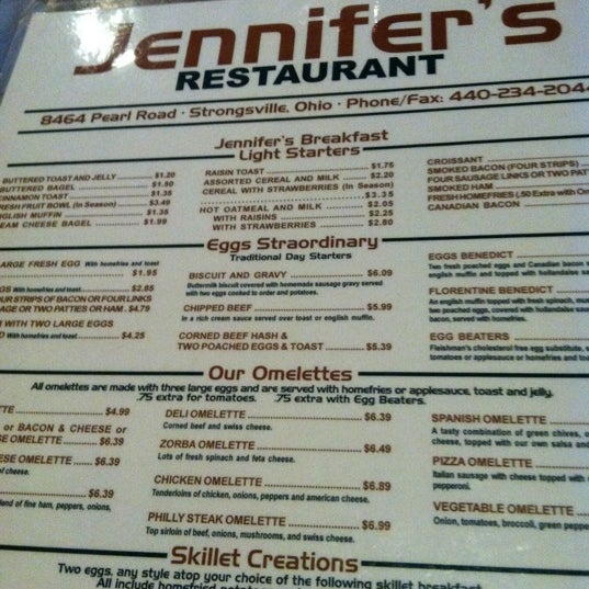 Jennifer S Restaurant Strongsville Oh Jennifer S Restaurant Strongsville Oh