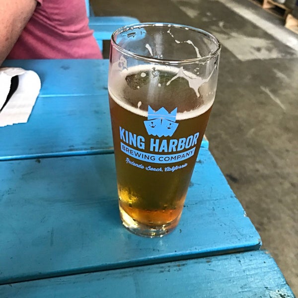 Photo taken at King Harbor Brewing Company by Dan B. on 7/9/2017