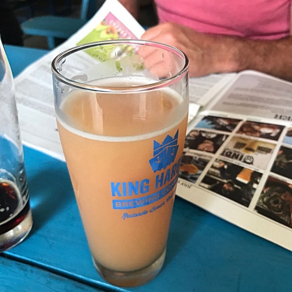 Photo taken at King Harbor Brewing Company by Dan B. on 7/9/2017