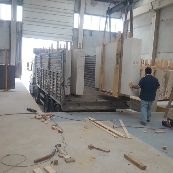 Marble factory. Marble factory