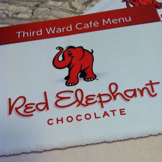 Photo taken at Red Elephant Chocolate Cafe by Gerard H. on 11/24/2012