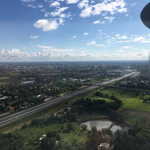 Photo taken at Warsaw Chopin Airport (WAW) by Justin R. on 6/11/2016