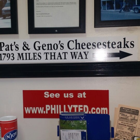 Photo taken at Philly Ted&#39;s Cheesesteaks &amp; Subs by Elizabeth G. on 4/24/2016
