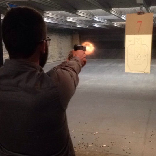 Photo taken at Silver Eagle Group Shooting Range &amp; Training Facility by Carter B. on 12/26/2013
