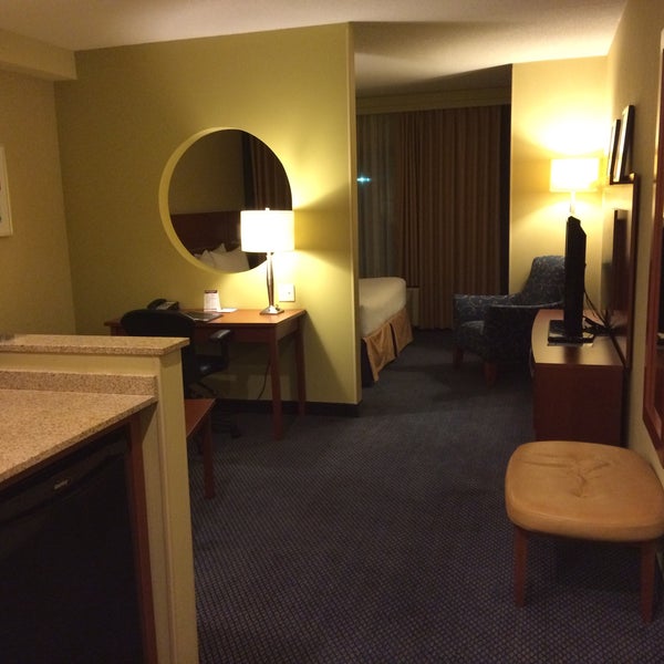 Photo taken at Fairfield Inn &amp; Suites by Marriott Montreal Airport by Matt E. on 12/15/2015