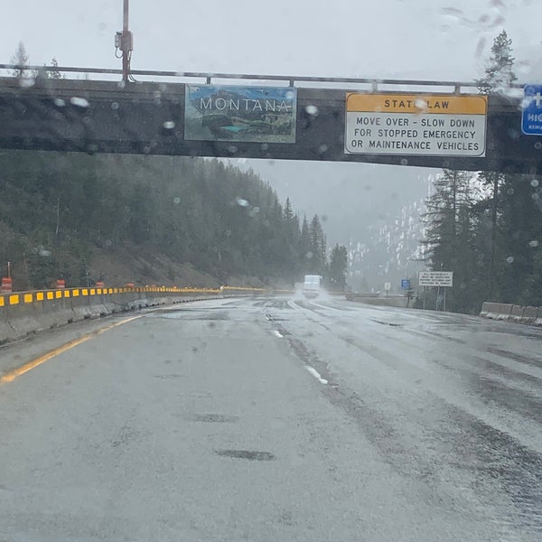 Idaho Montana Border