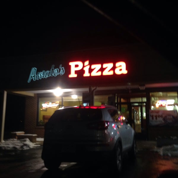 Photo taken at Amato&#39;s Pizza by Noah R. on 2/18/2015