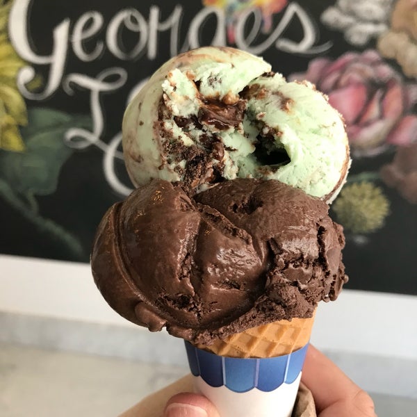Photo taken at George&#39;s Ice Cream &amp; Sweets by D B. on 5/1/2018