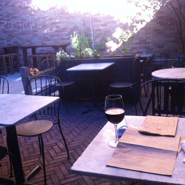 One of the best Italian restaurants in New York... The back yard space brings me back to Italy!