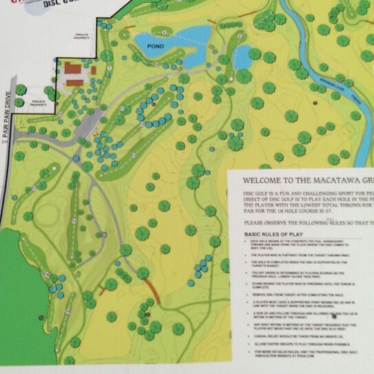 Macatawa Greenspace Disc Golf Course 1 tip from 45 visitors