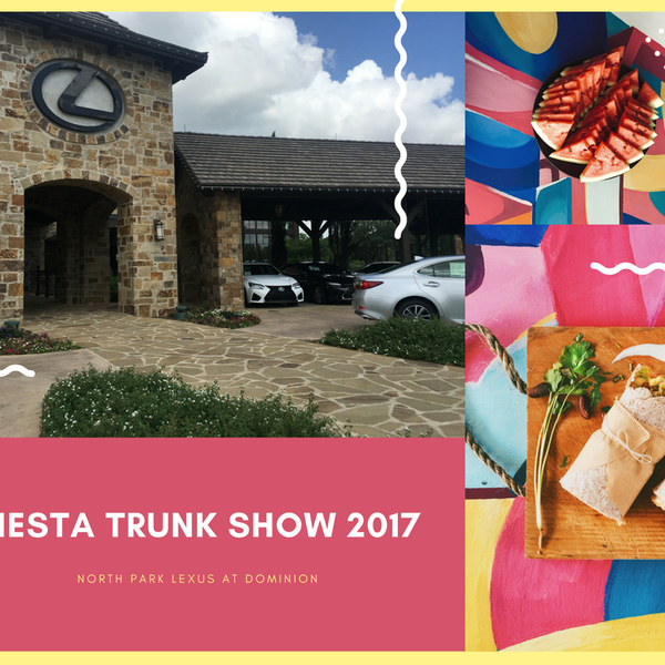 Don't miss our Fiesta Trunk Show!  Join us on Saturday, April 15th at Lexus Dominion for food, fun and Fiesta medals!