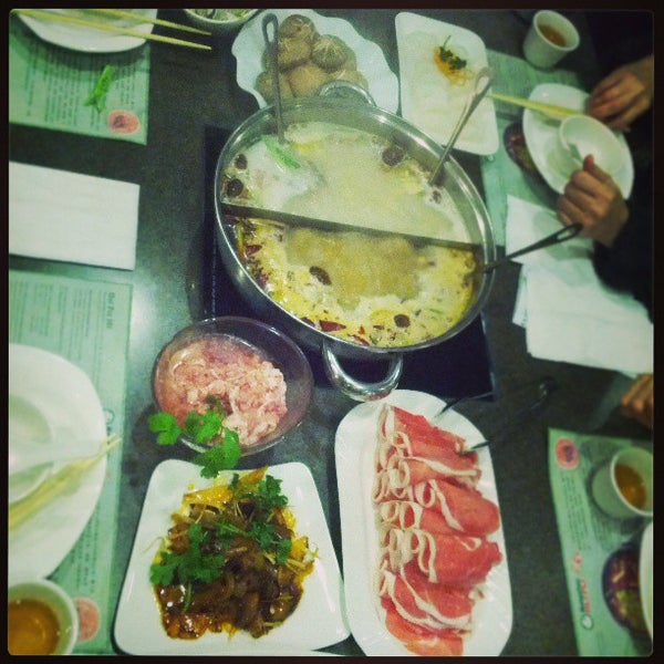 Photo taken at Little Sheep Mongolian Hot Pot by Serena T. on 3/31/2013