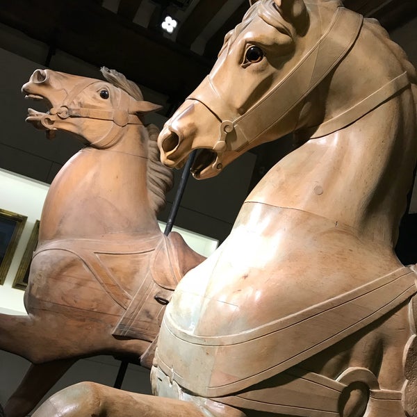 Photo taken at Musée Vivant du Cheval by Mg O. on 11/25/2017