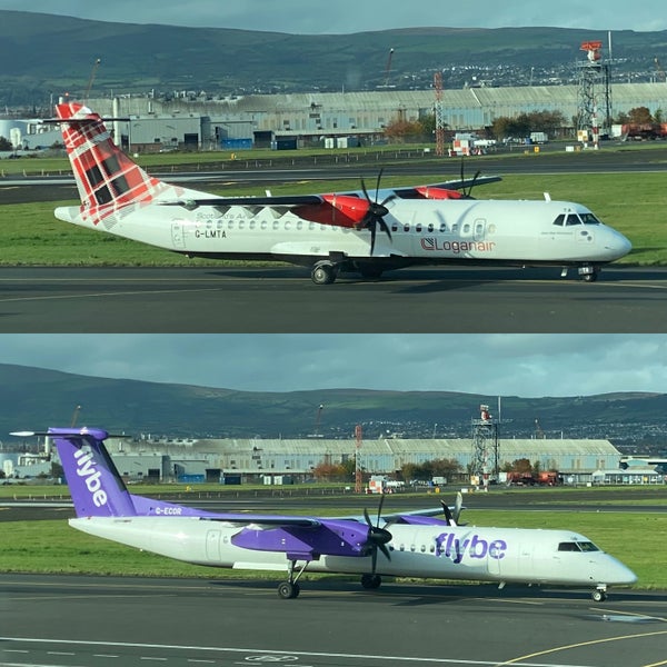 10/25/2022にAdrian L.がGeorge Best Belfast City Airport (BHD)で撮った写真