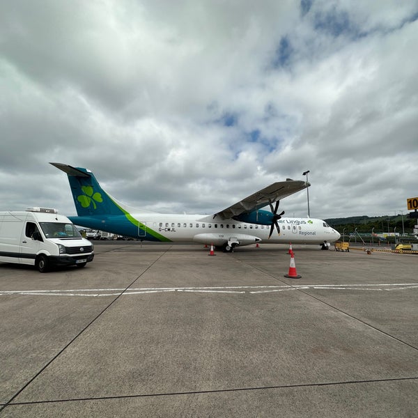 Photo taken at George Best Belfast City Airport (BHD) by Adrian L. on 6/7/2023