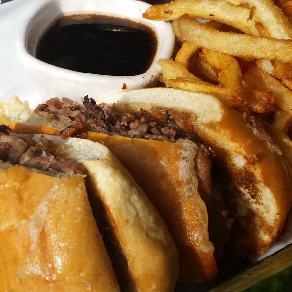 Prime Rib Sandwich with house cut fries.. delicious!