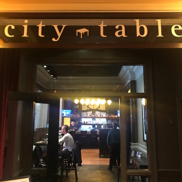 Photo taken at City Table by Amy P. on 11/12/2017