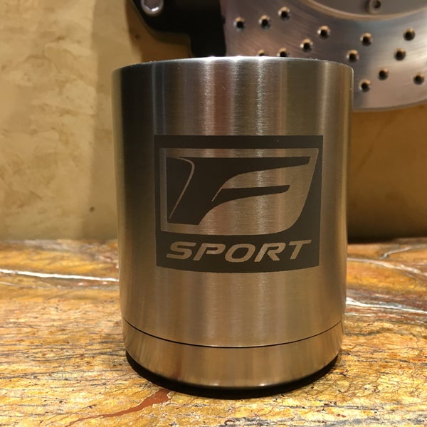 We can customize your YETI!  Go to our Lexus Boutique for more information or to get your personalized Lexus YETI.