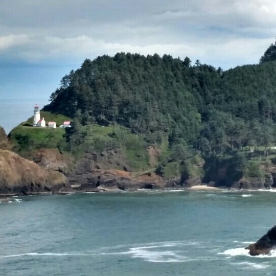 Photo taken at Heceta Lighthouse Bed &amp; Breakfast by Conrad on 6/18/2016