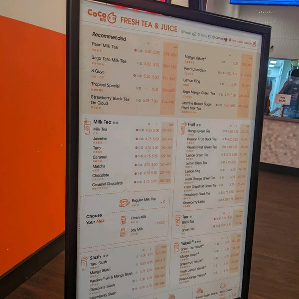 Coco Bubble Tea Nutritional Information Home Alqu