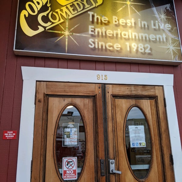 Photo taken at Cobb&#39;s Comedy Club by @SDWIFEY on 1/19/2020